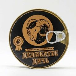 Баранина тушеная Деликатес Дичь ж/б/ключ 325г