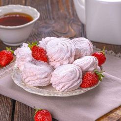 Зефир с клубникой вес