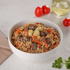 Плов с говядиной вес