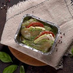 Филе грудки куриной в соусе песто с томатом и сыром п/ф вес