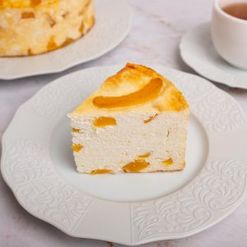 Запеканка из творога с персиками вес