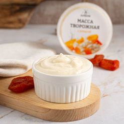 Творожная масса Особая 23% с курагой Наша Сыроварня вес