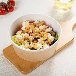 Салат с баклажанами и творожным сыром 250г