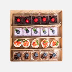 Набор фуршетный Сладкое наслаждение 40г*5шт/ 34г*5шт/35г*5шт/30г*5шт