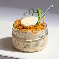 Набор фуршетный Салат Гнездо глухаря с курицей 80г*6шт