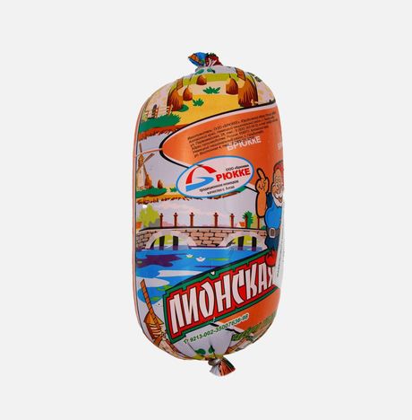 Колбаса Брюкке Лионская вареная вес