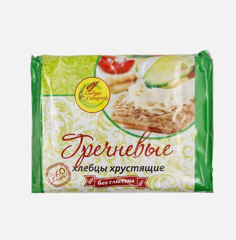 Хлебцы Шугарофф гречневые 60г