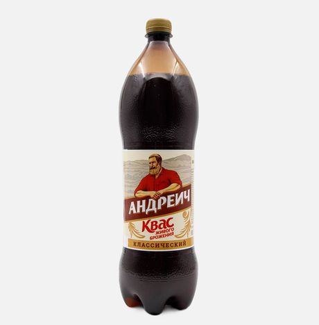 Квас Андреич Живого брожения пэт 1,5л