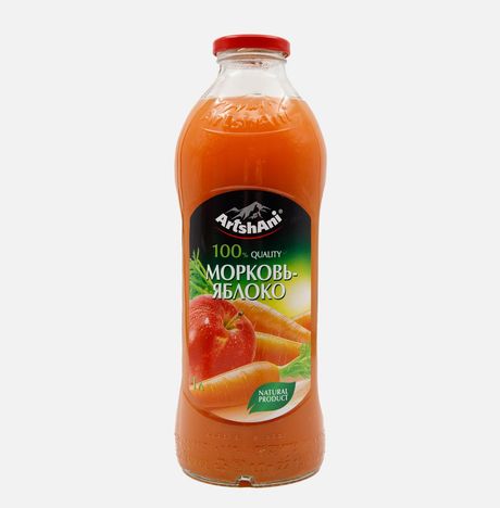 Нектар Аршани Морковь/Яблоко с мякотью ст/б 1л
