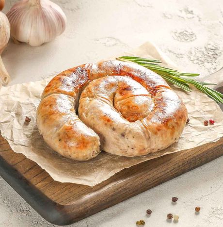 Колбаса Чесночная жареная Колбасный цех вес