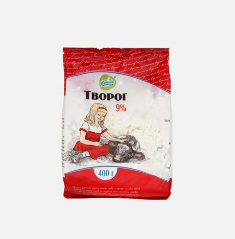 Творог Купино 9% пл/пак 400г