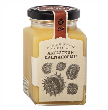 Мед Медовый дом Абхазский каштановый 320г