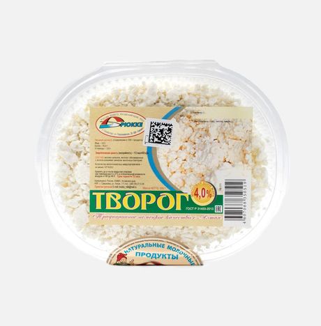 Творог Брюкке 4% пл/конт 500г 