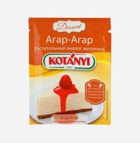 Агар-Агар Котани растительный аналог желатина пл/уп 10г