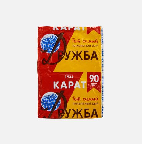 Сыр Карат плавл Дружба 45% фольга 90г