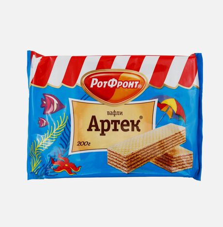 Вафли РотФронт Артек 200г 