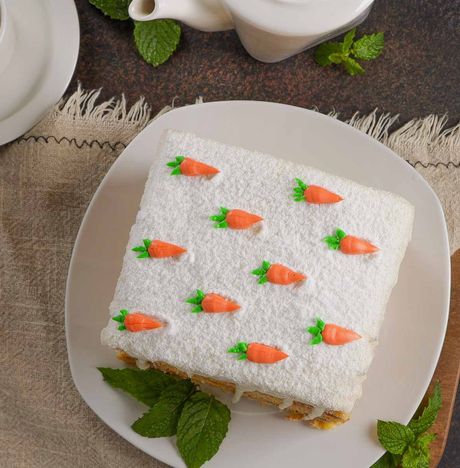 Торт Морковный с грецким орехом вес 