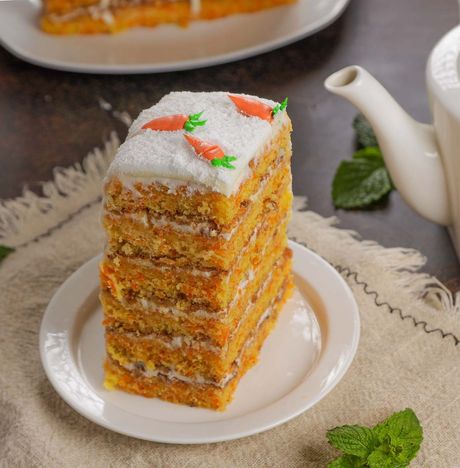 Торт Морковный с грецким орехом вес 