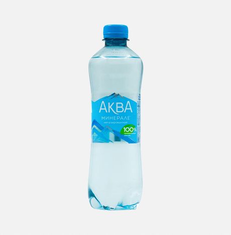 Вода Аква Минерале питьевая негаз пл/б 0,5л