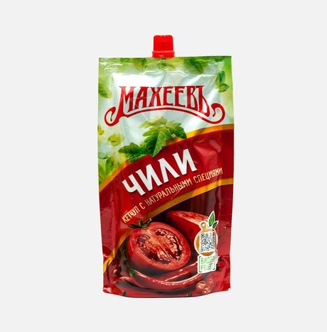 Кетчуп Махеевъ Чили дой/пак 300г