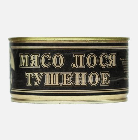 Мясо Деликатес Дичь лося тушеное ж/б 325г