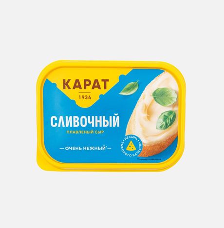 Сыр Карат плавл сливочный 45% пл/ван 200г
