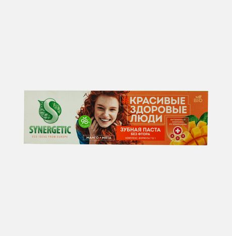 Зубная паста Синергетик комплекс-формула 7в1 100г