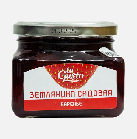 Варенье Те Густо из земляники ст/б 430г