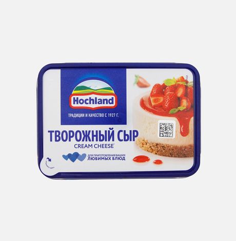 Сыр твор Хохланд для кулинарии 65% пл/ванна 180г