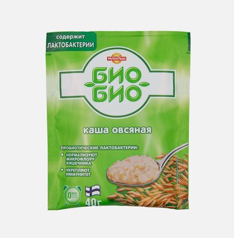 Каша Мюллюн Парас Био-Био овсяная пл/уп 40г
