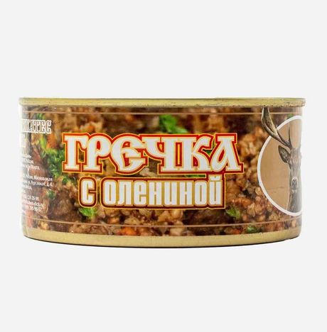 Гречка с олениной Деликатес Дичь ж/б/кл 325г