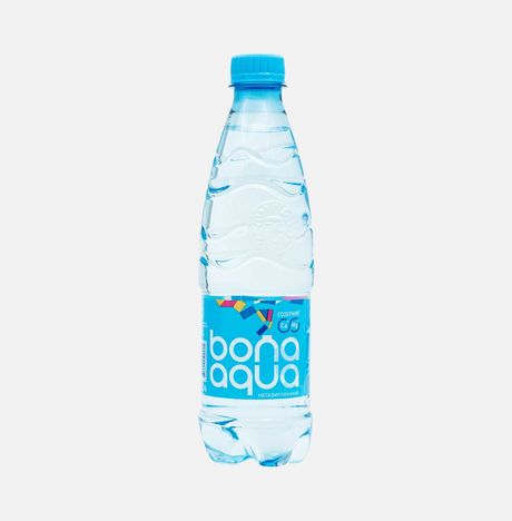 Вода БонаАква питьевая негазированная пэт 0,5л