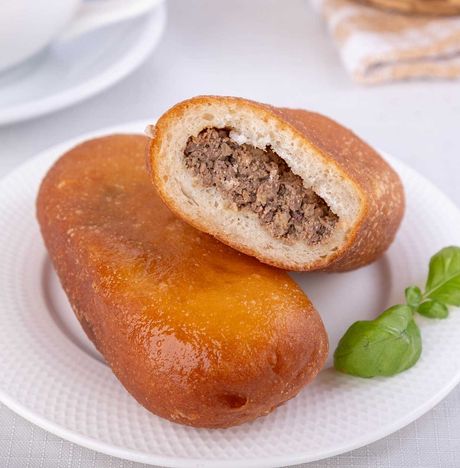 Пирожок жареный с ливером 90г