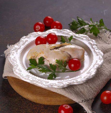 Филе грудки куриной с зеленым маслом п/ф вес