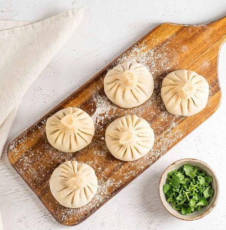Хинкали с говядиной и курицей п/ф вес