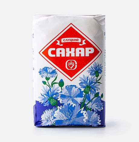 Сахар Слуцкий белый кристаллический бум/пак 1кг