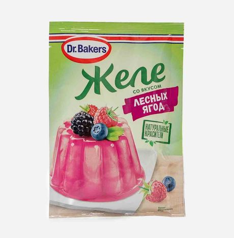Желе ДрБейкерс со вкусом лесных ягод 45г