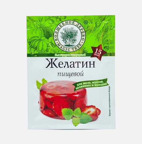 Желатин Волшебное дерево пищевой 15г