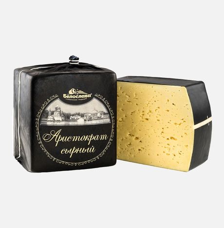Сыр Белослава Сырный Аристократ с ароматом топленого молока 50% вес