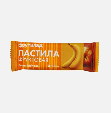 Пастила Фрутилад Банан-Яблоко без сахара без глютена 30г