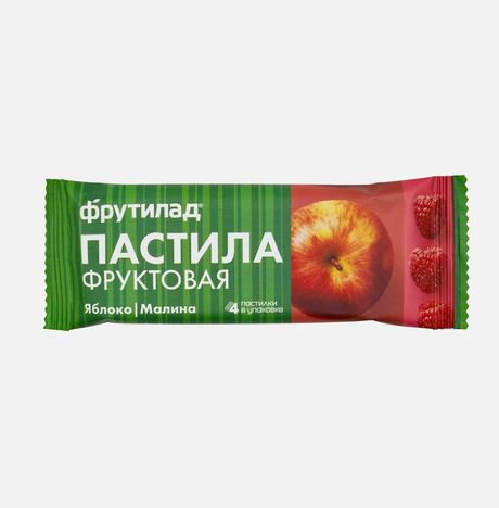 Пастила Фрутилад Яблоко-Малина без сахара без глютена 30г