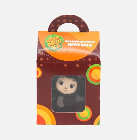 Игрушка Конфитрейд в коробочке Чебурашка пластмасса 4*6,5*9,6см