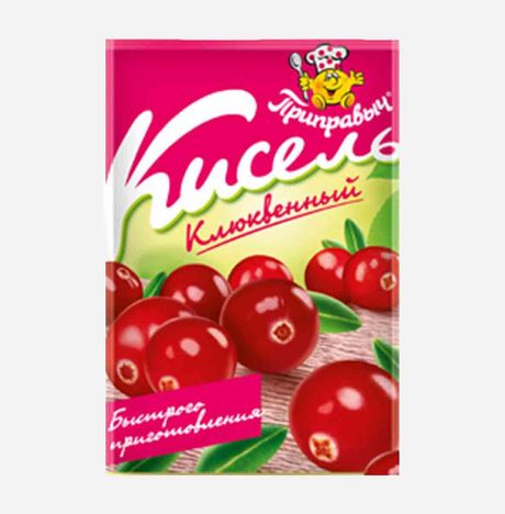 Кисель Приправыч Клюквенный пл/уп 110г