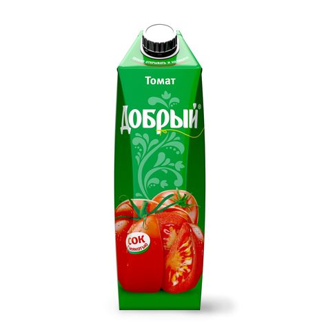 Сок Добрый томат т/п 1л 