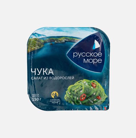 Салат Русское море Чука из морских водорослей пл/уп 150г