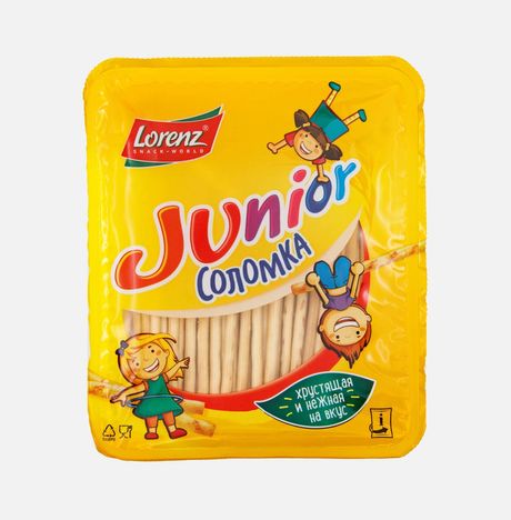 Соломка Лоренц Джуниор пл/уп 130г