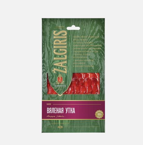 Грудка Залгирис утиная вяленая в/у 50г