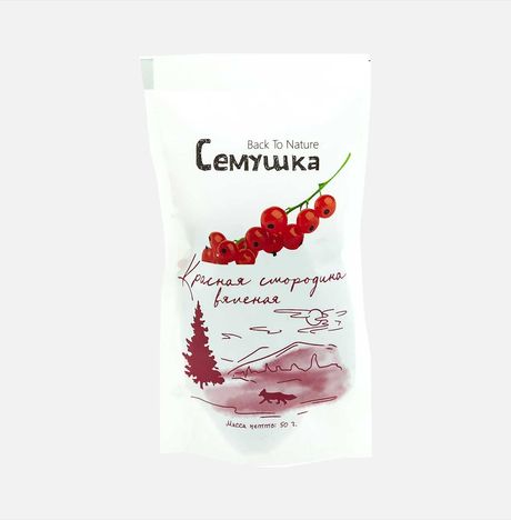 Красная смородина вяленая 50г Семушка