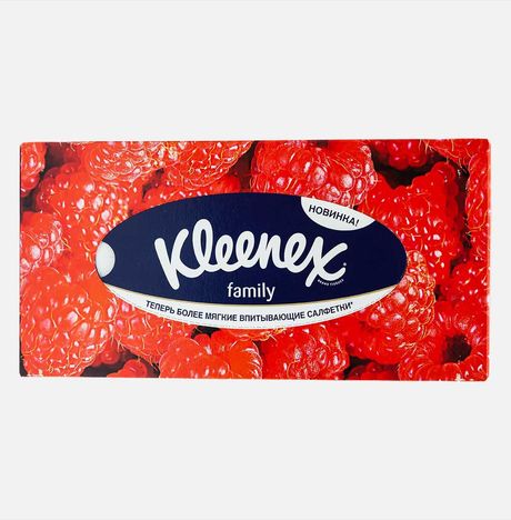 Салфетки Клинекс Фэмили к/к 150шт 