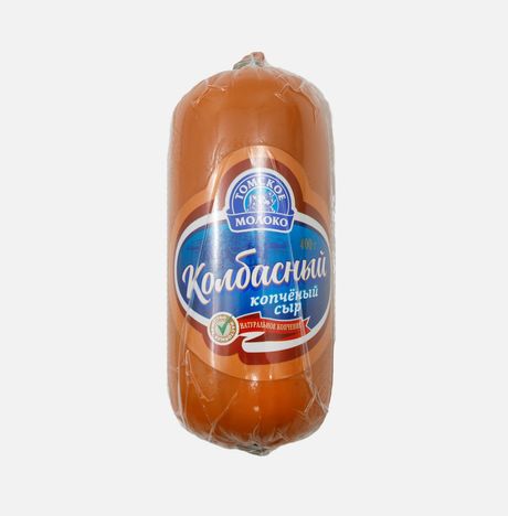 Сыр Томское молоко плавл колбасный копченый 45% 400г